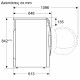 ΣΤΕΓΝΩΤΗΡΙΟ ΕΛΕΥΘΕΡΟ 60CM BOSCH WQG24201GR S6 (9KG / D)